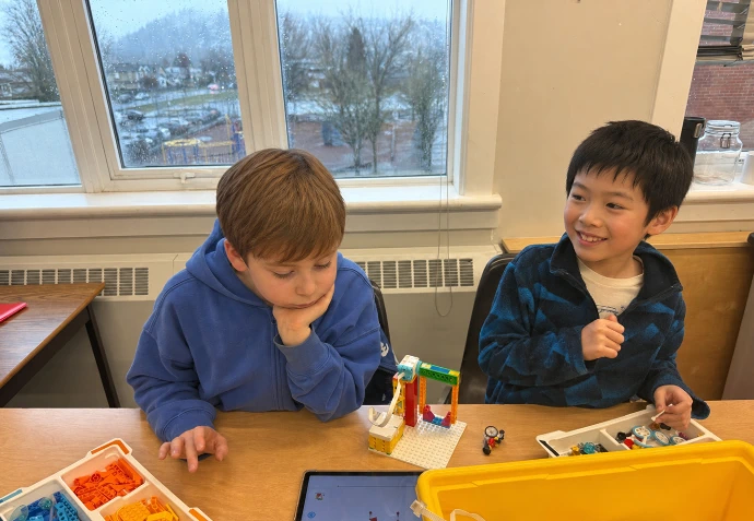 critical thinking with coding lego robot
