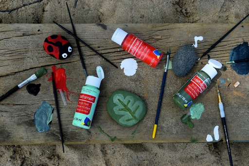 Rock Art Painting Morning